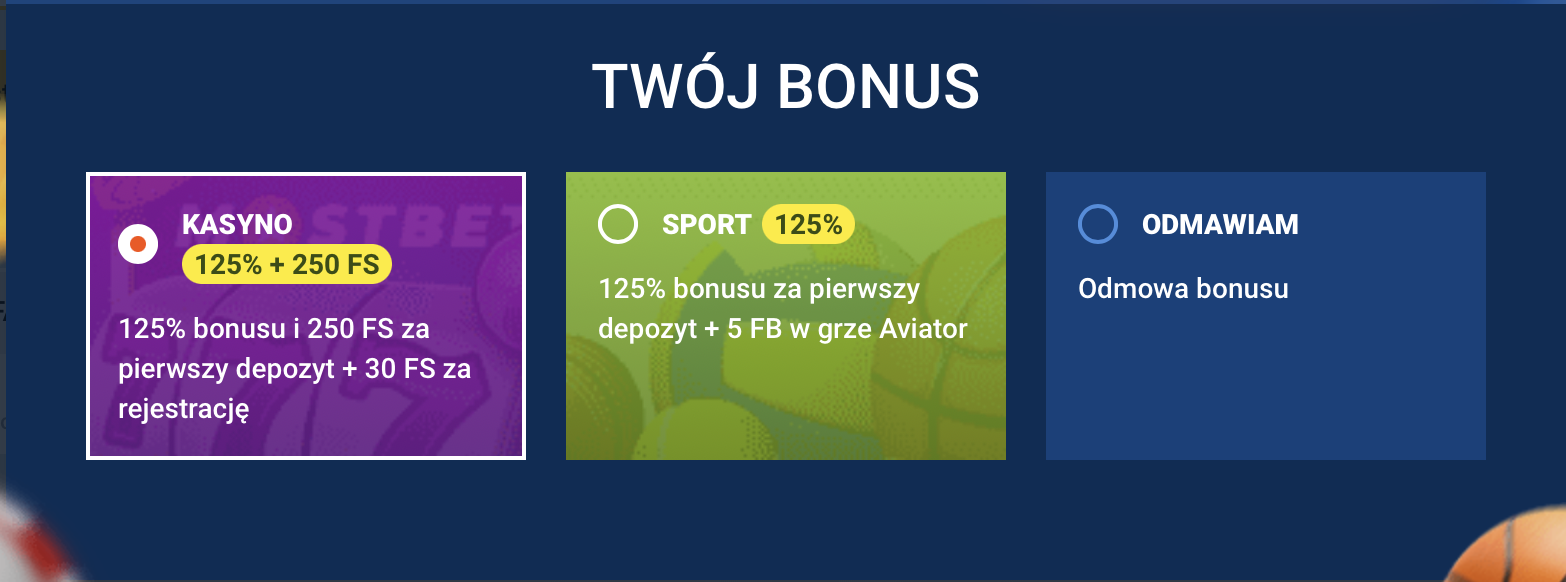 Bonusy najczęściej